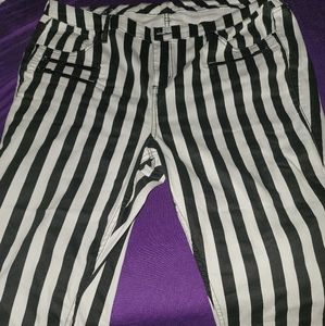 Hot Topic striped pants